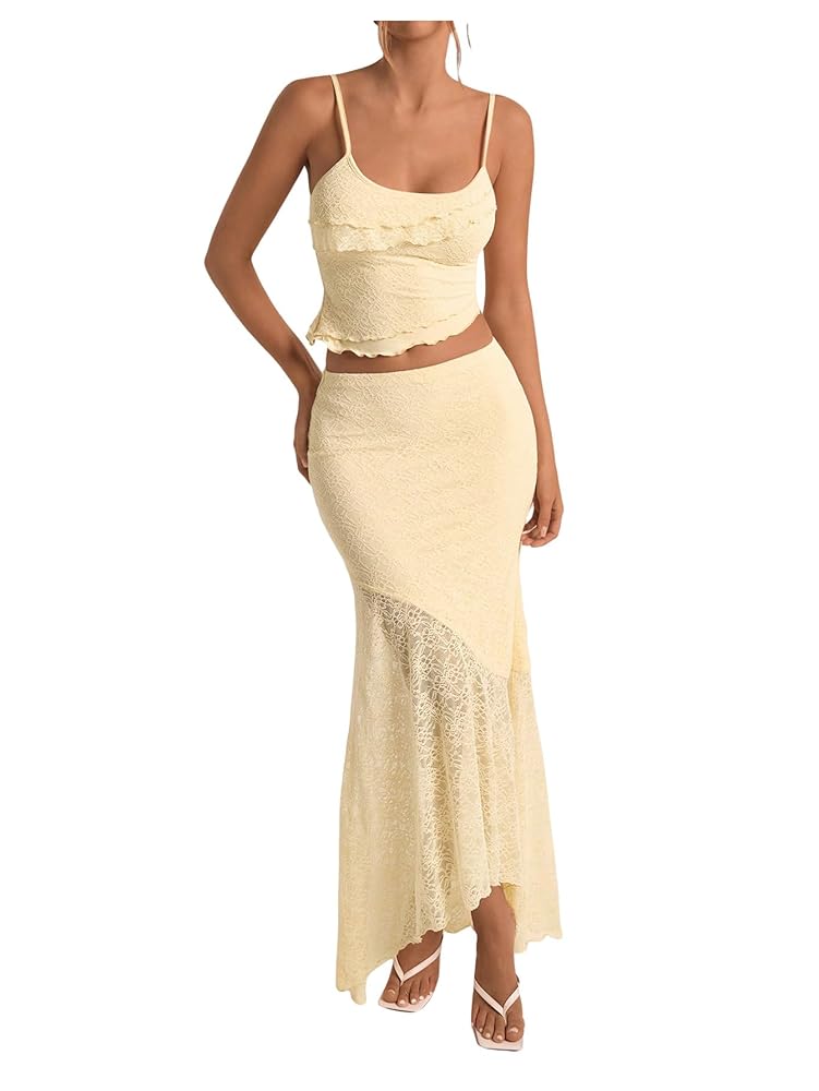 たまtiered tulle cami onepiece(size:2) tiered tulle cami one-piece
